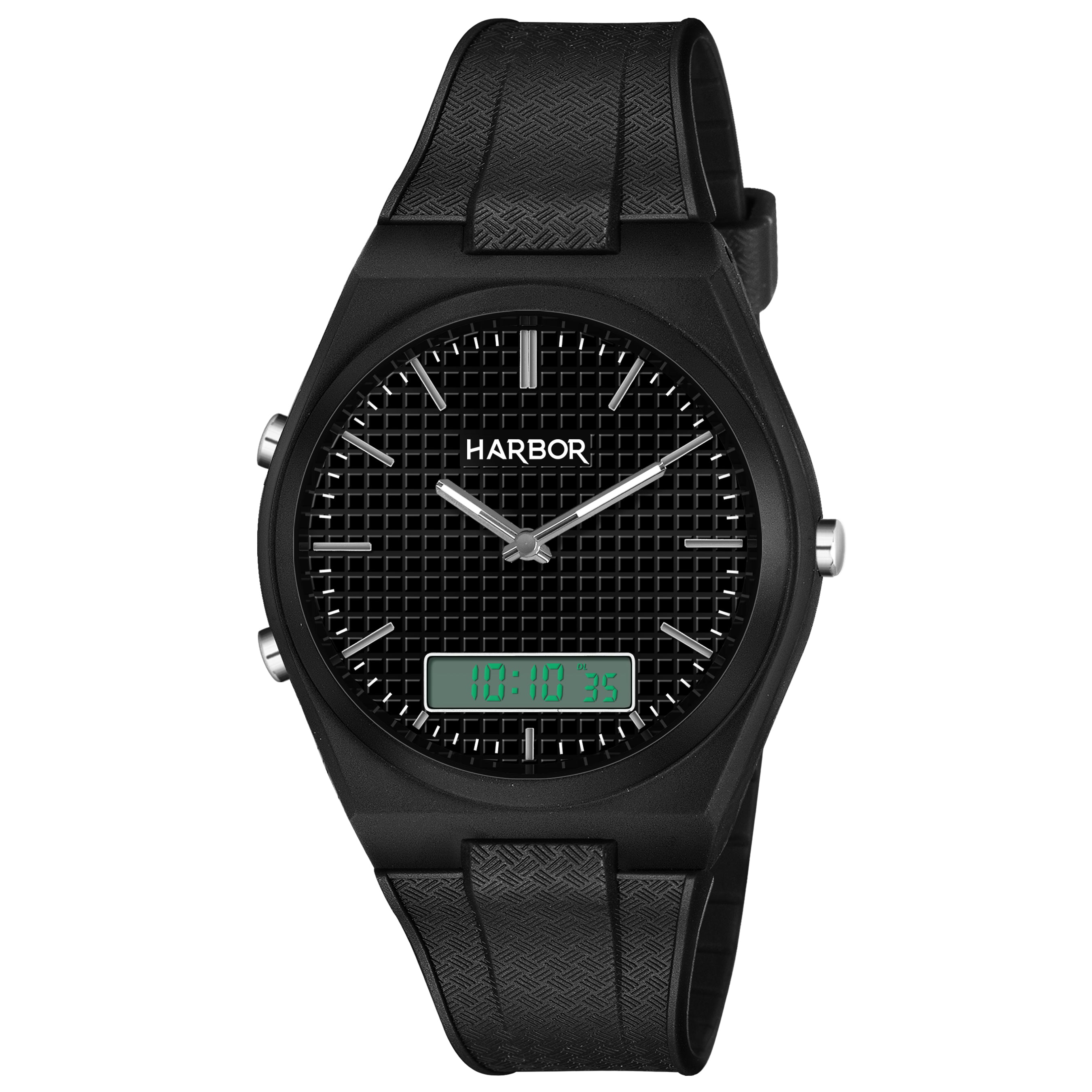 Harbor 9153 Black Analog-Digital Watch