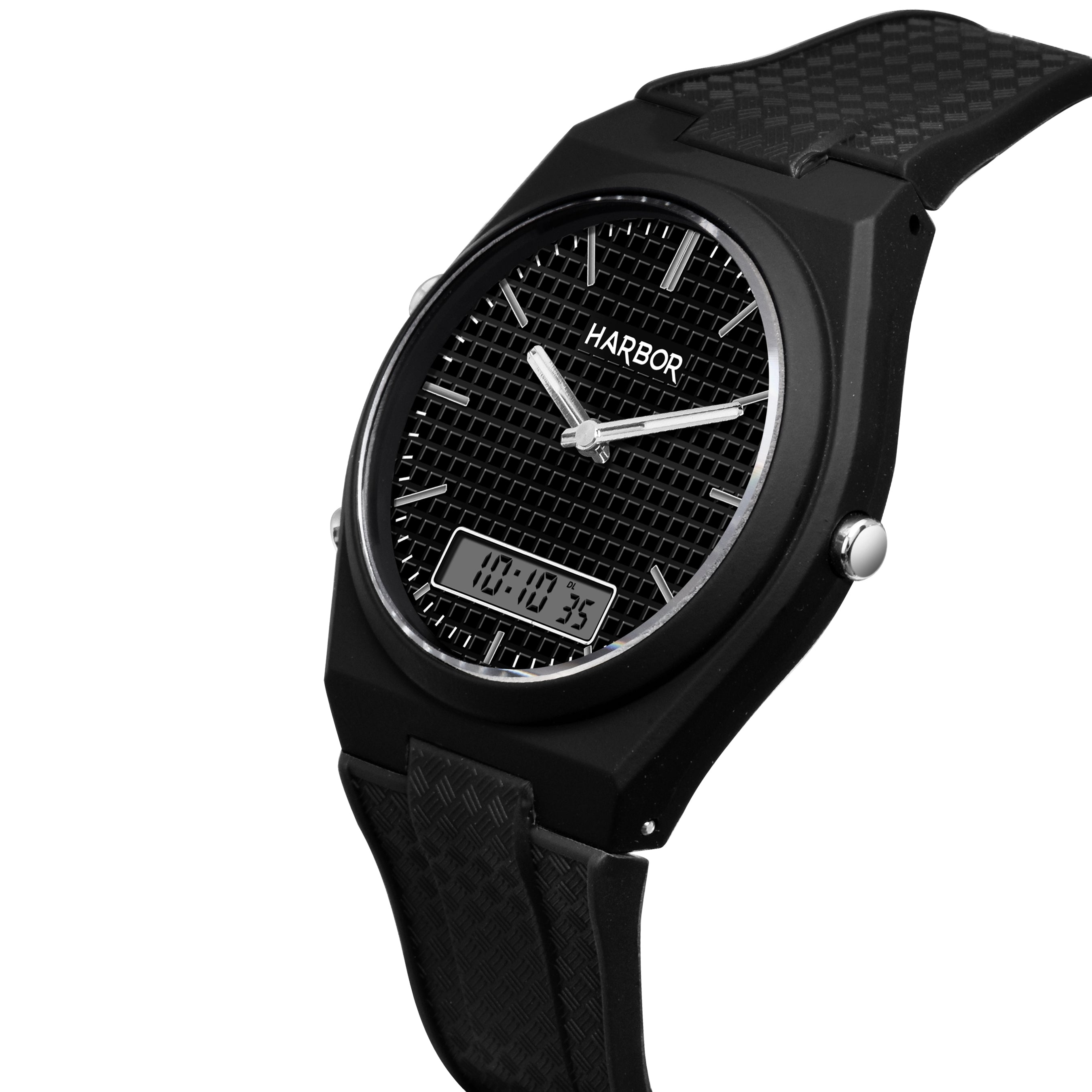 Harbor 9153 Black Analog-Digital Watch