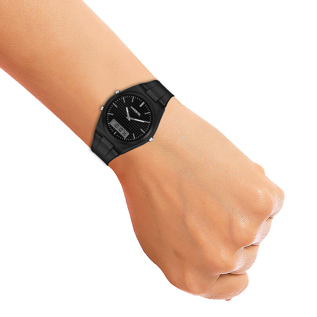Harbor 9153 Black Analog-Digital Watch