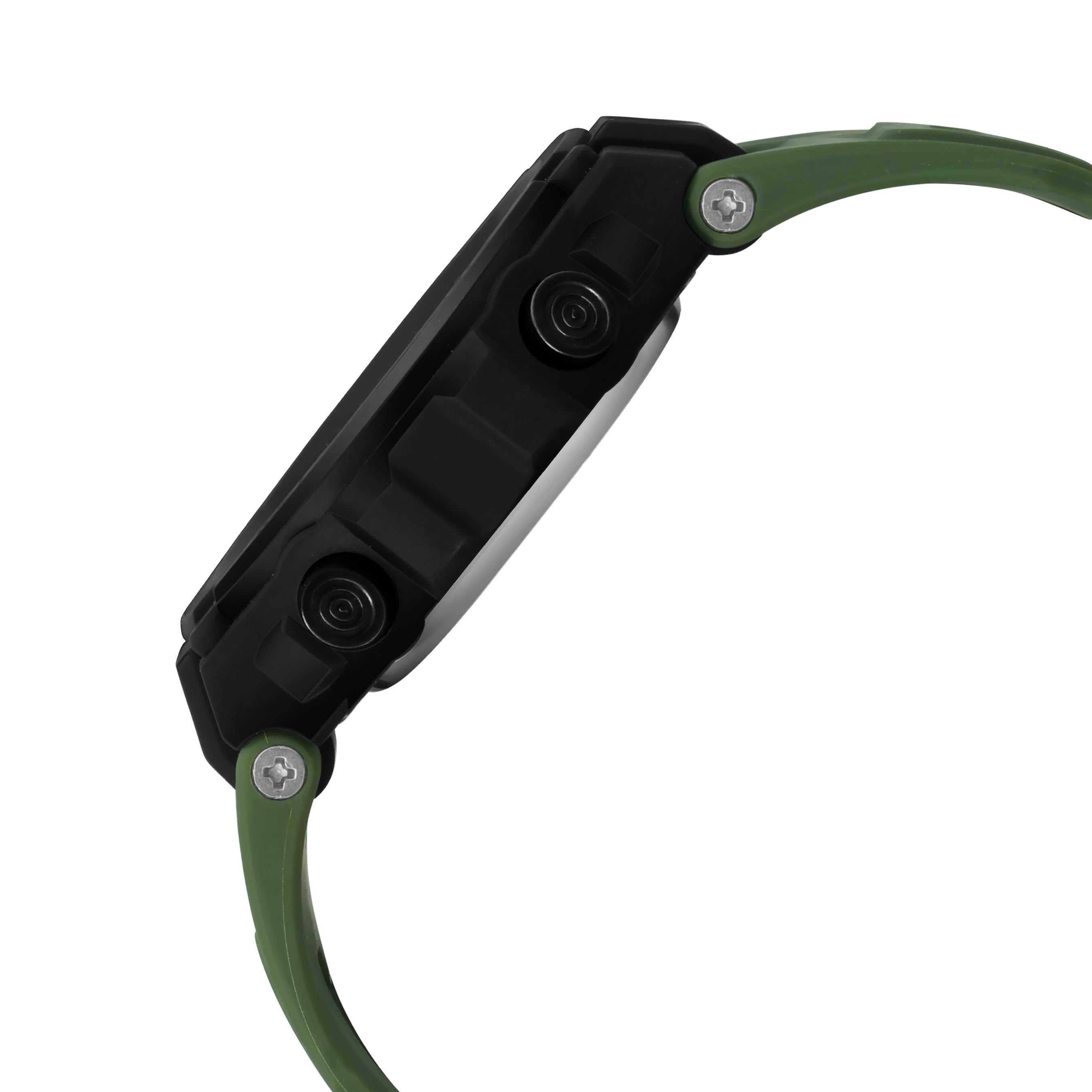 Harbor 9098 Green Strap Digital Watch