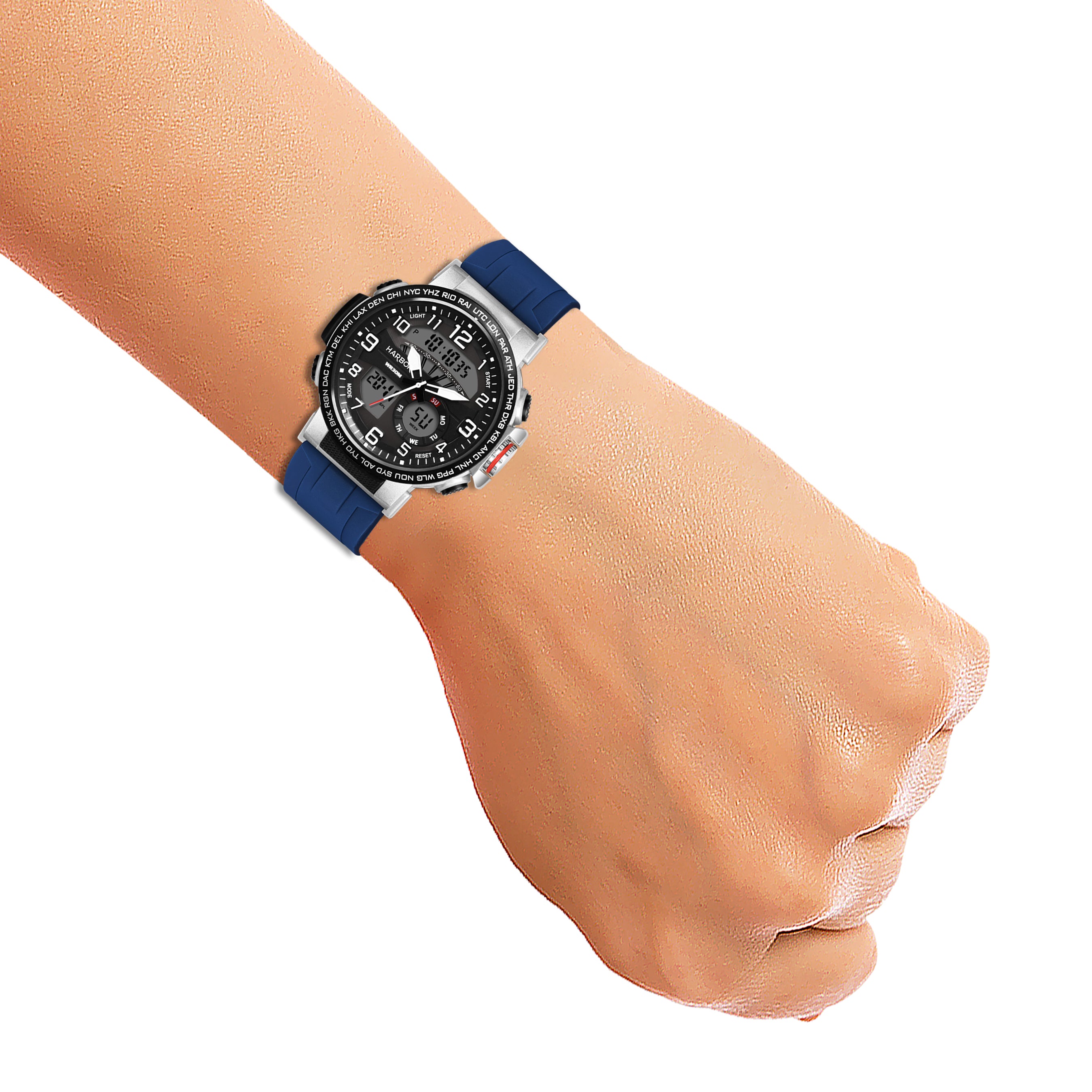 Harbor 1001 Blue Strap Watch