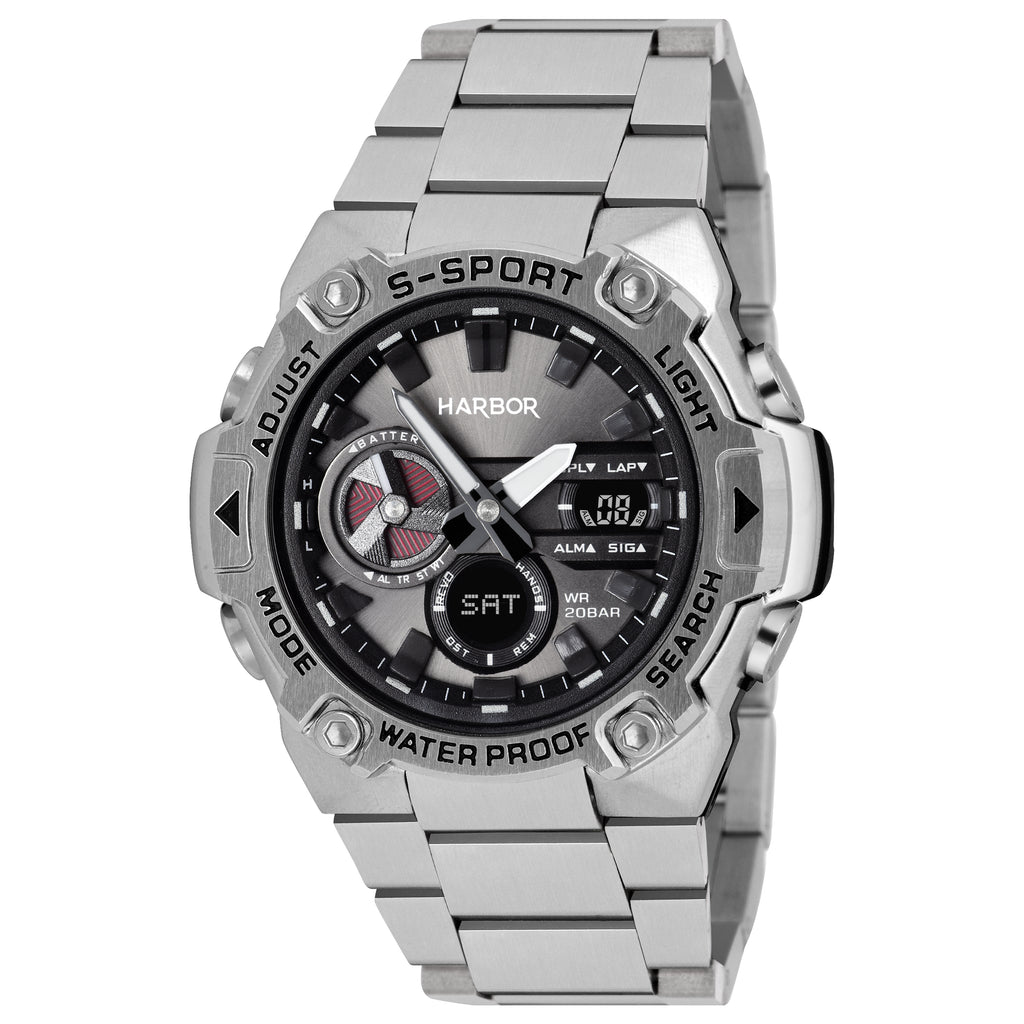 Harbor 9125 Stainless Steel Watch
