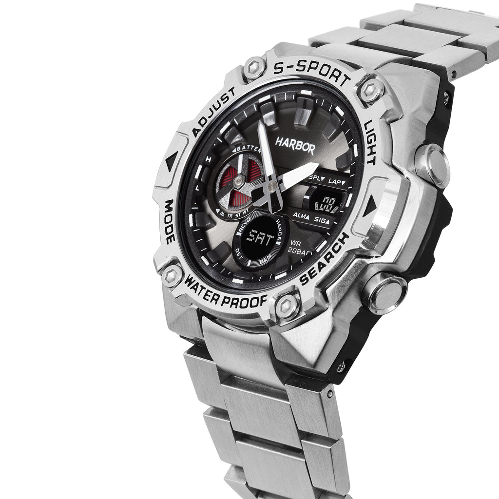 Harbor 9125 Stainless Steel Watch