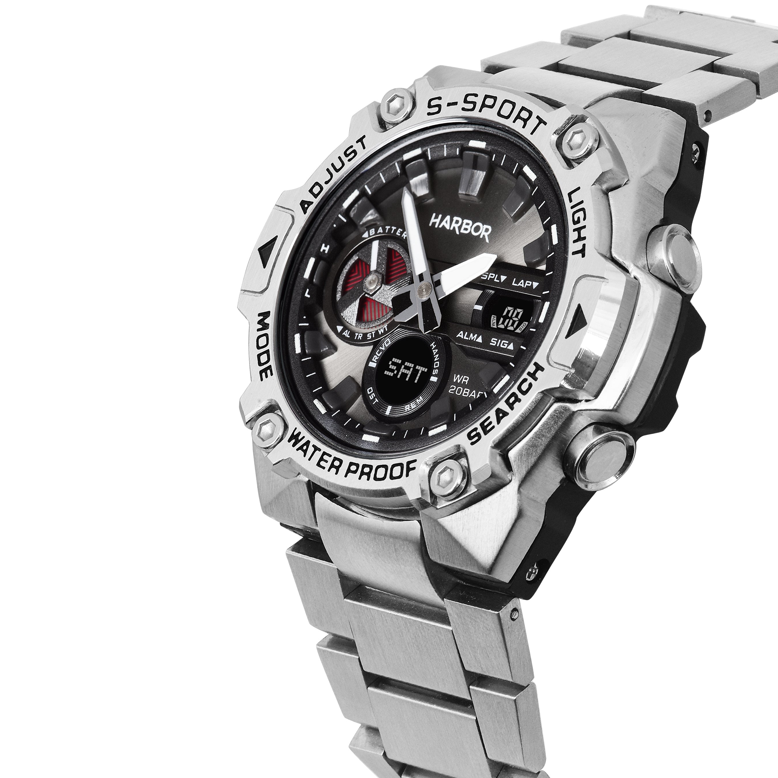 Harbor 9125 Stainless Steel Watch