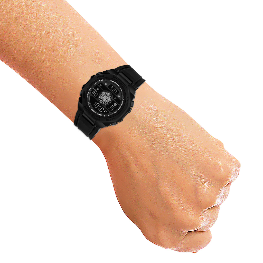 Harbor 9134 Black Digital Watch