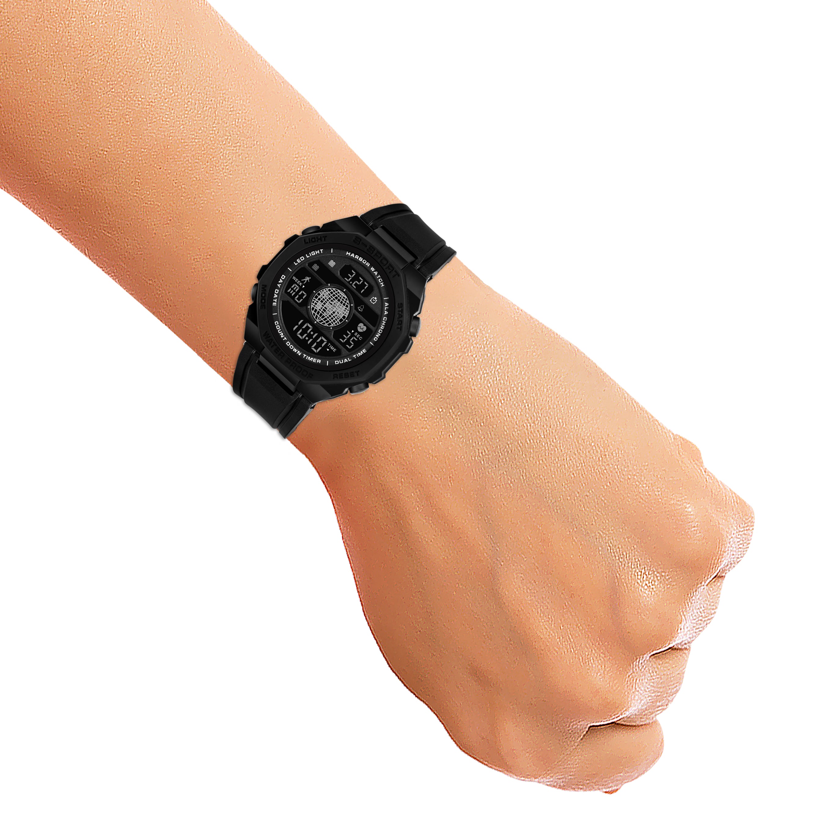 Harbor 9134 Black Digital Watch