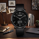 Harbor 1004 Full Black Slim Analog Wrist Watch