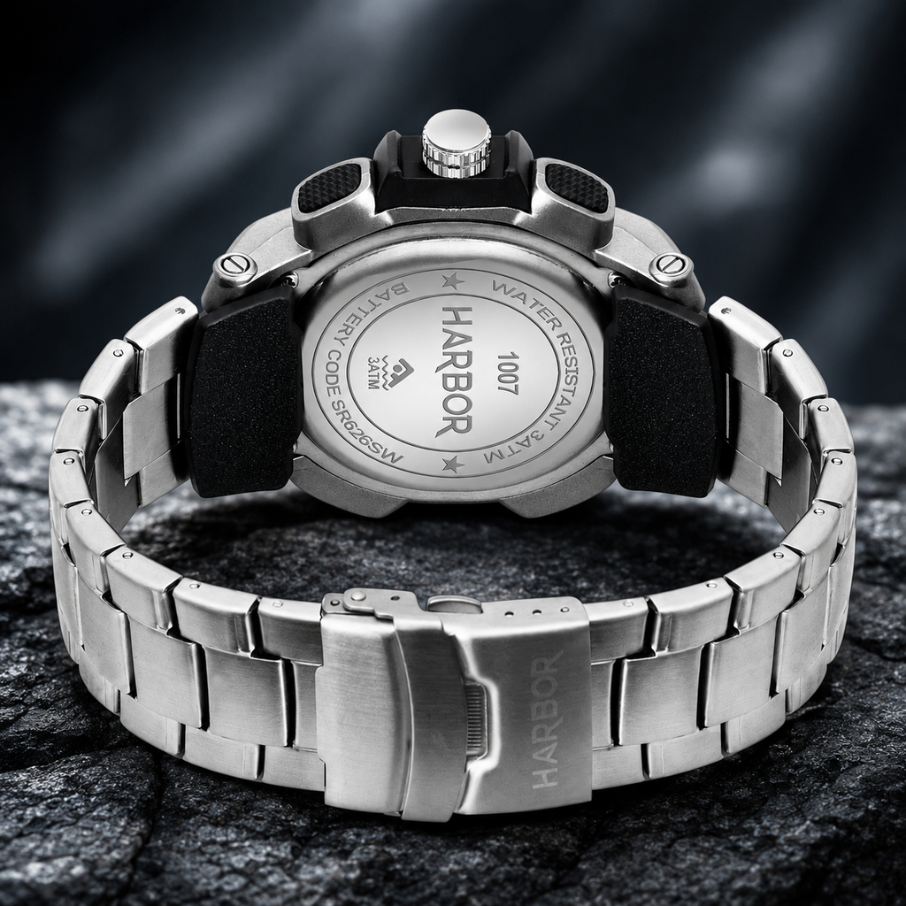 Harbor 1007 Dual Time Sports Watch For Men